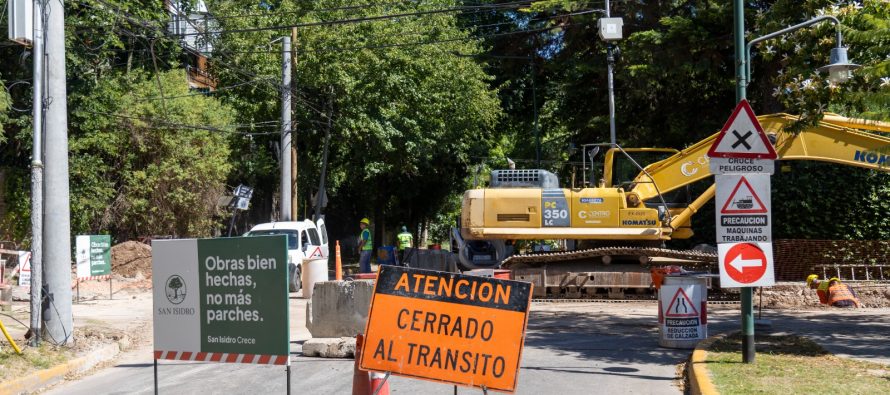 Corte total del tránsito por la obra del Aliviador Alto Perú