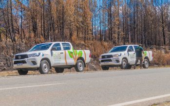 La donación de San Fernando llegó a los bomberos de la Patagonia
