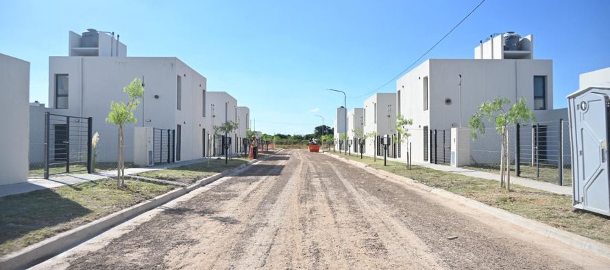 Viviendas Mermoz en Escobar: la obra llega al tramo final y 72 familias tendrán un nuevo hogar