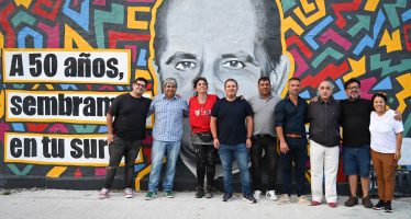 Pintaron un mural de ‘Pancho’ Soares en Tigre a 50 años de su asesinato