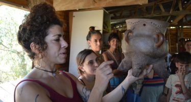 Punta Querandí proyecta un mapa mural para narrar su historia ancestral