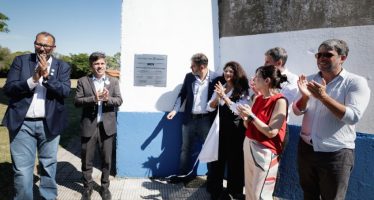Kicillof en la Isla Martín García: Inauguró obras históricas de agua potable y energía