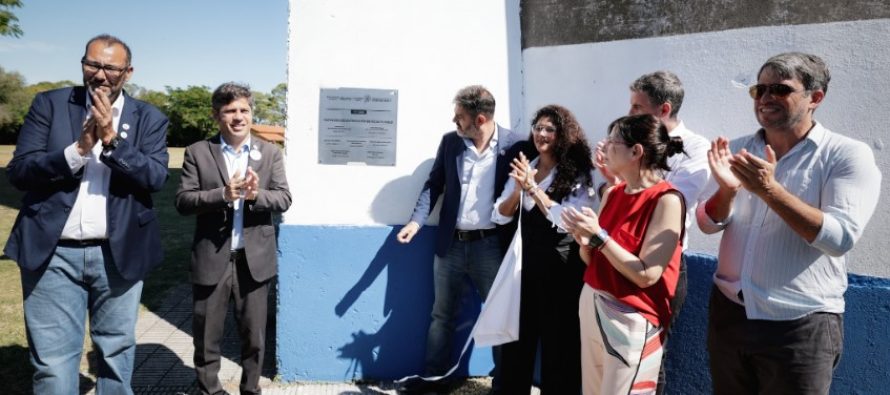 Kicillof en la Isla Martín García: Inauguró obras históricas de agua potable y energía