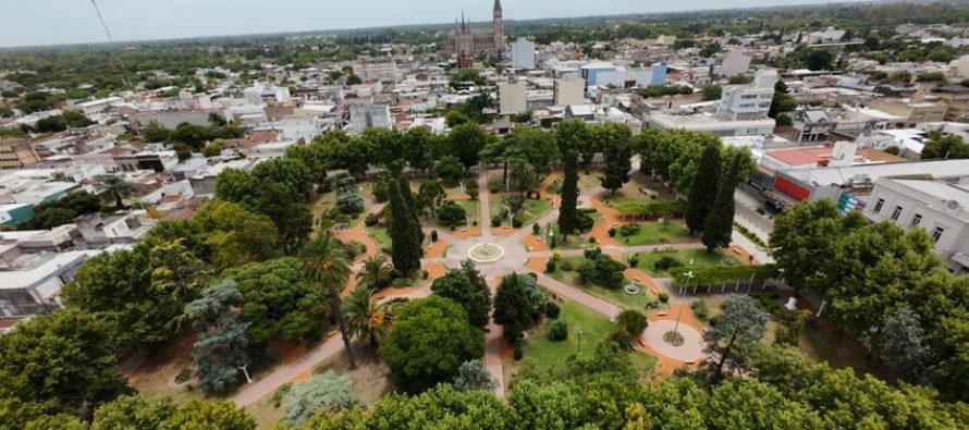 Luján fue reconocida por el cuidado de sus árboles