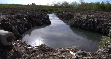 Comenzaron los estudios químicos para determinar el estado ambiental del predio de la Ruta 26