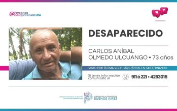 Buscan intensamente a Carlos Olmedo, un vecino que padece Alzheimer