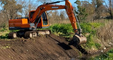 Ituzaingó: trabajos de limpieza y mantenimiento de la Cuenca Chimborá