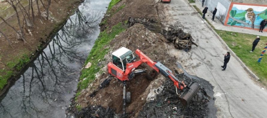 La Provincia finalizó el saneamiento del Canal José León Suarez en San Martín