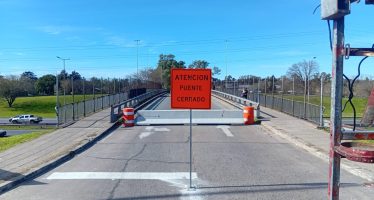 Acceso Norte: se realizaron tareas de reparación en el Puente Garín del Ramal Campana